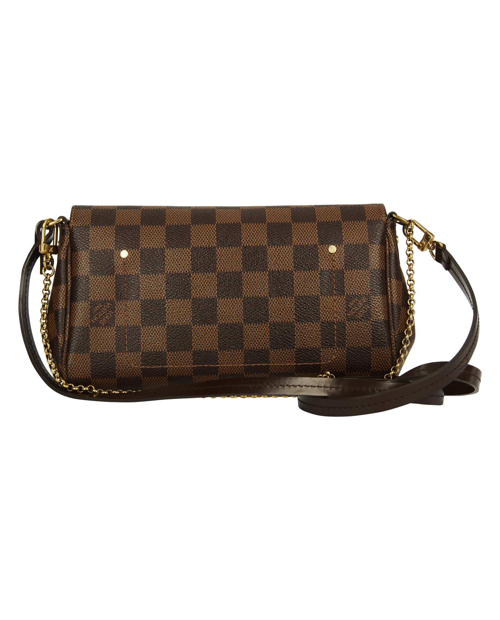 Louis Vuitton Favourite PM, &pound;395, Handbags, Brown, Canvas, Back view